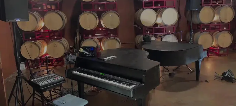 Modern Dueling Pianos setup